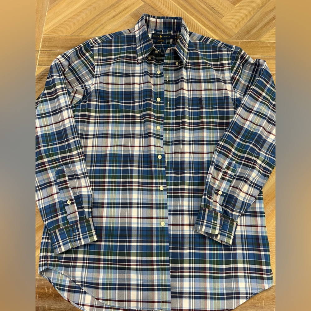 Ralph Lauren Polo Multicolor Plaid Button Down Shirt